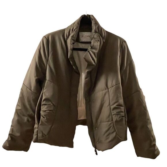 Vilan Collection ~ Brown Puffer Jacket ~ size XL - Picture 2 of 8